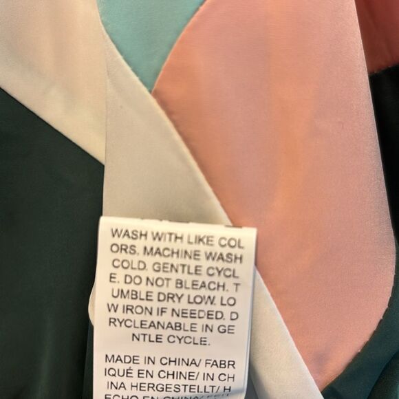 SweatyRocks Zip Up Color Block Lightweight Patchwork Windbreaker XXL - Picture 4 of 9